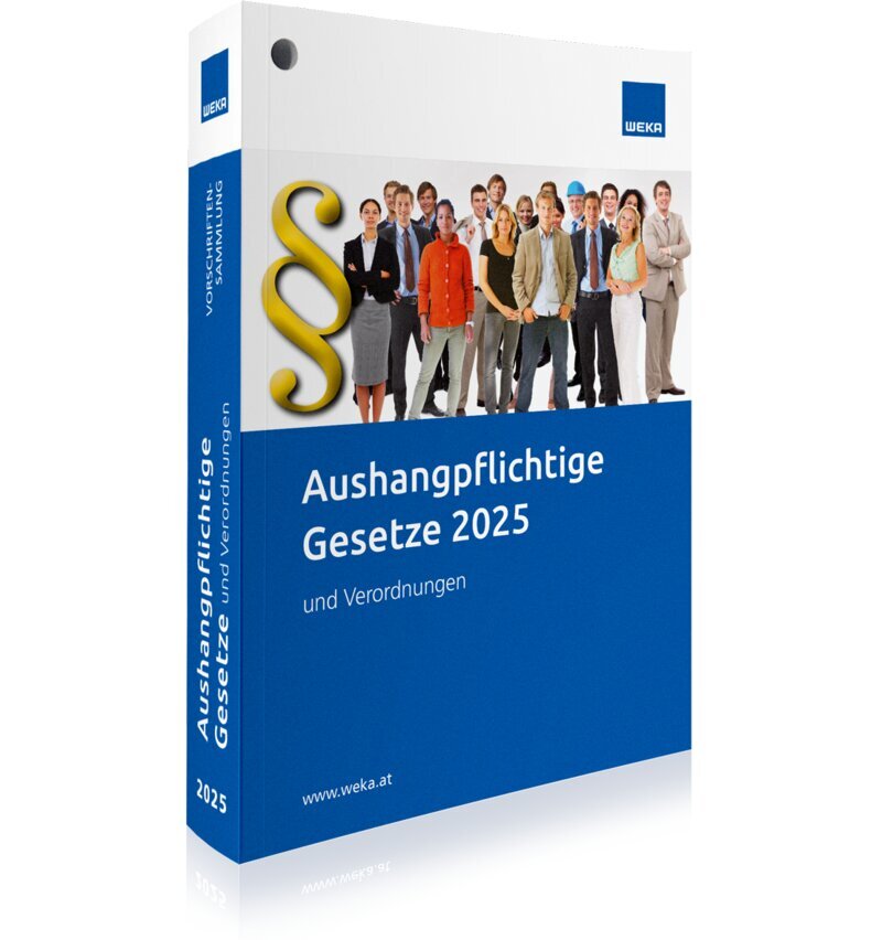 Aushangpflichtige Gesetze 2025 - Buch